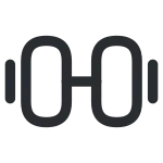 Weight 1 SVG Icon